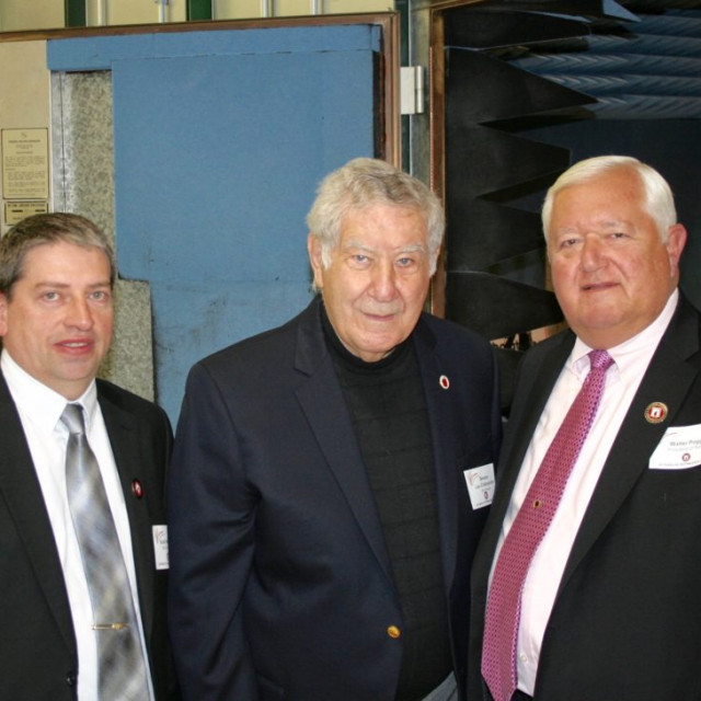 Scott Wenthworth, NH Senator Lou D'Allesandro, Walter Pogg NH Party