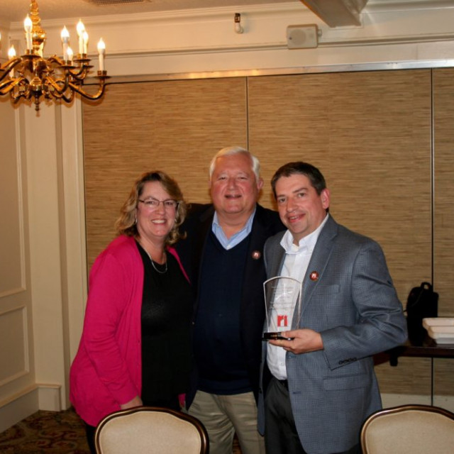 Debbie Wentworth, Walter Poggi, Scott Wentworth NH Party