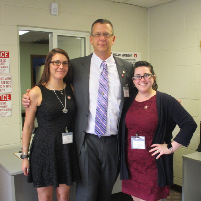 Megan Sell Sales Associate, Richard Reitz VP, Patricia Harris Retlif Publications Admin