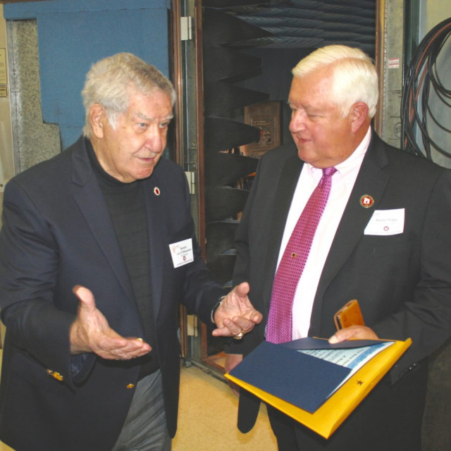 NH Senator Lou D'Allesandro, Walter Poggi NH Party