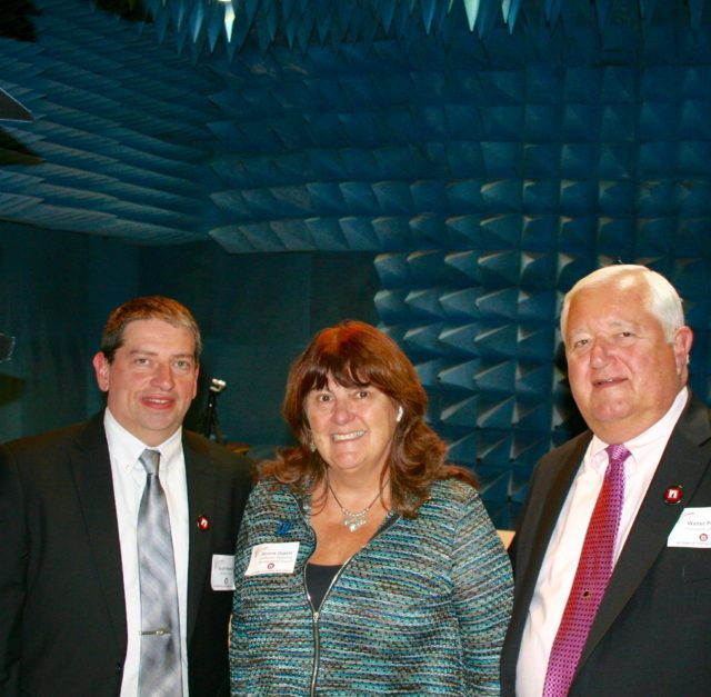 Scott Wentworth, Bonnie Guevin, Walter Poggi NH Party